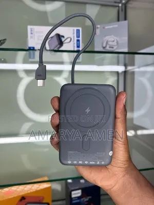 Haino Teko W1701 Magnetic Power Bank - ስልክ ላይ የሚጣበቅ ዋየርለስ ፓወር ባንክ