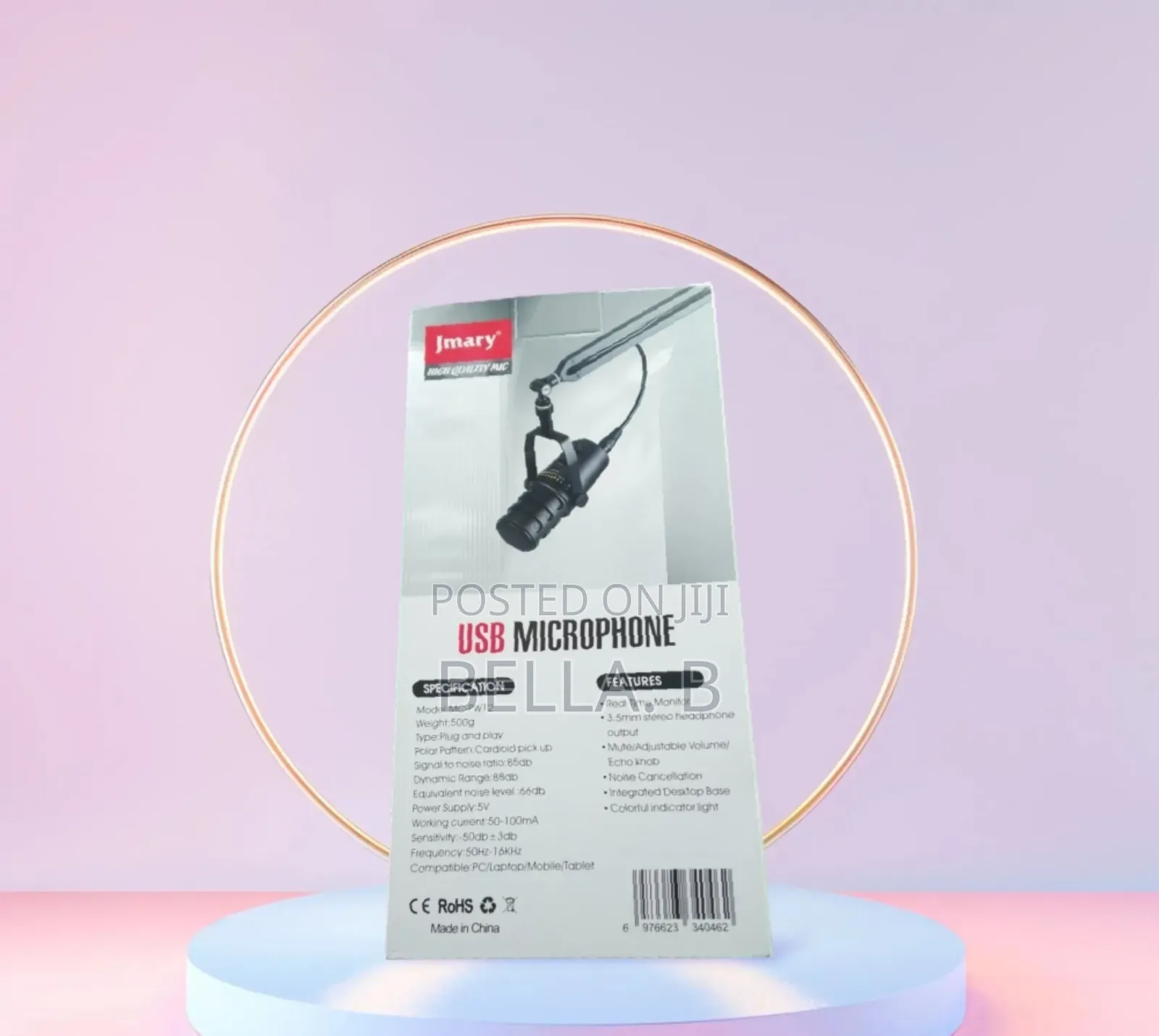 Jmary Mc - Pw12 Microphone: Reliable Sound for Daily Use.