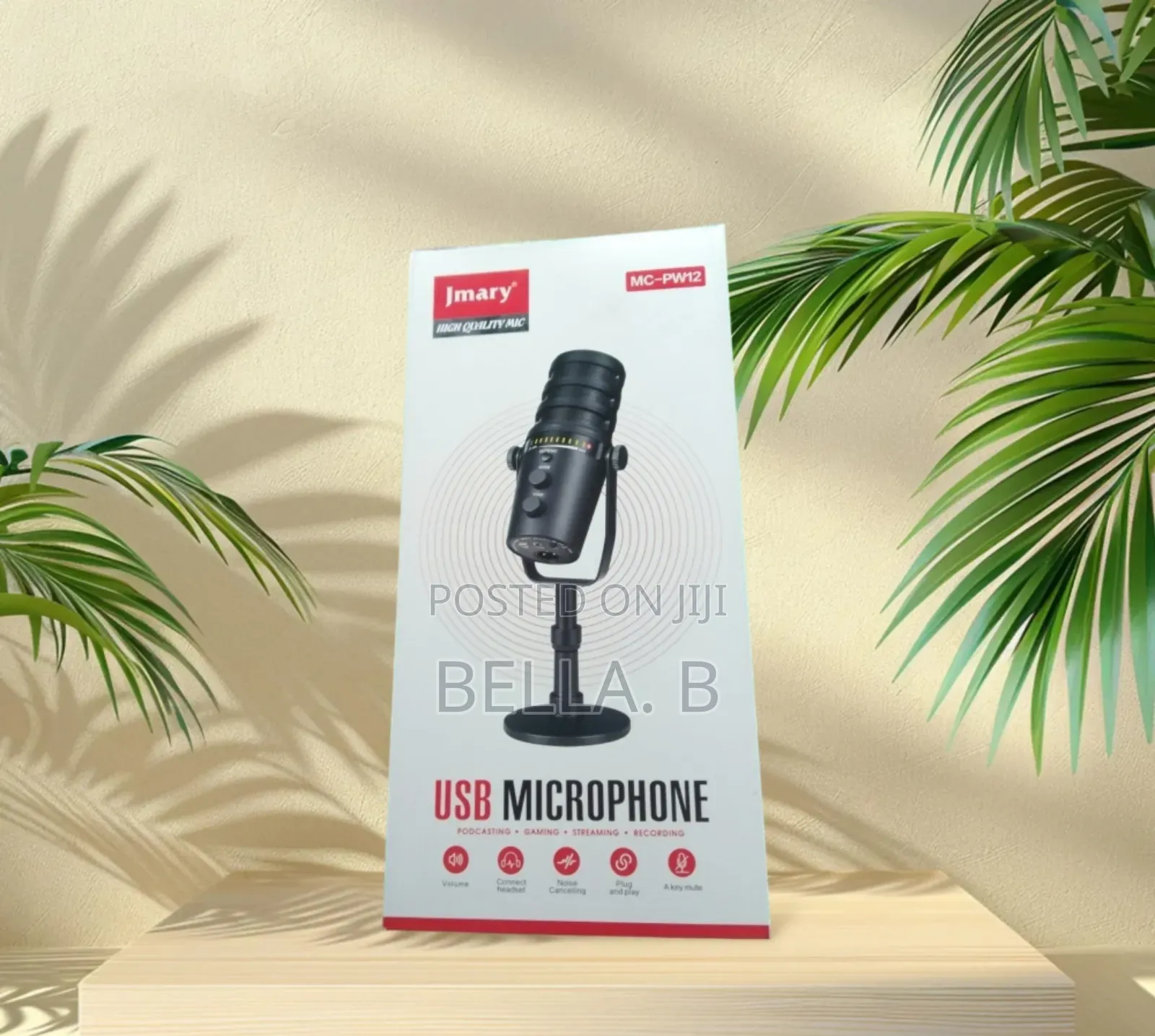 Jmary Mc - Pw12 Microphone : Designed for Modern Creators.