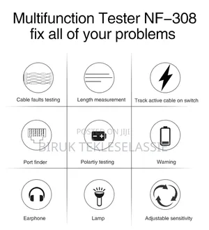 Noyafa Nf-308 Lan Cable Tester Telephone Wire Tracker