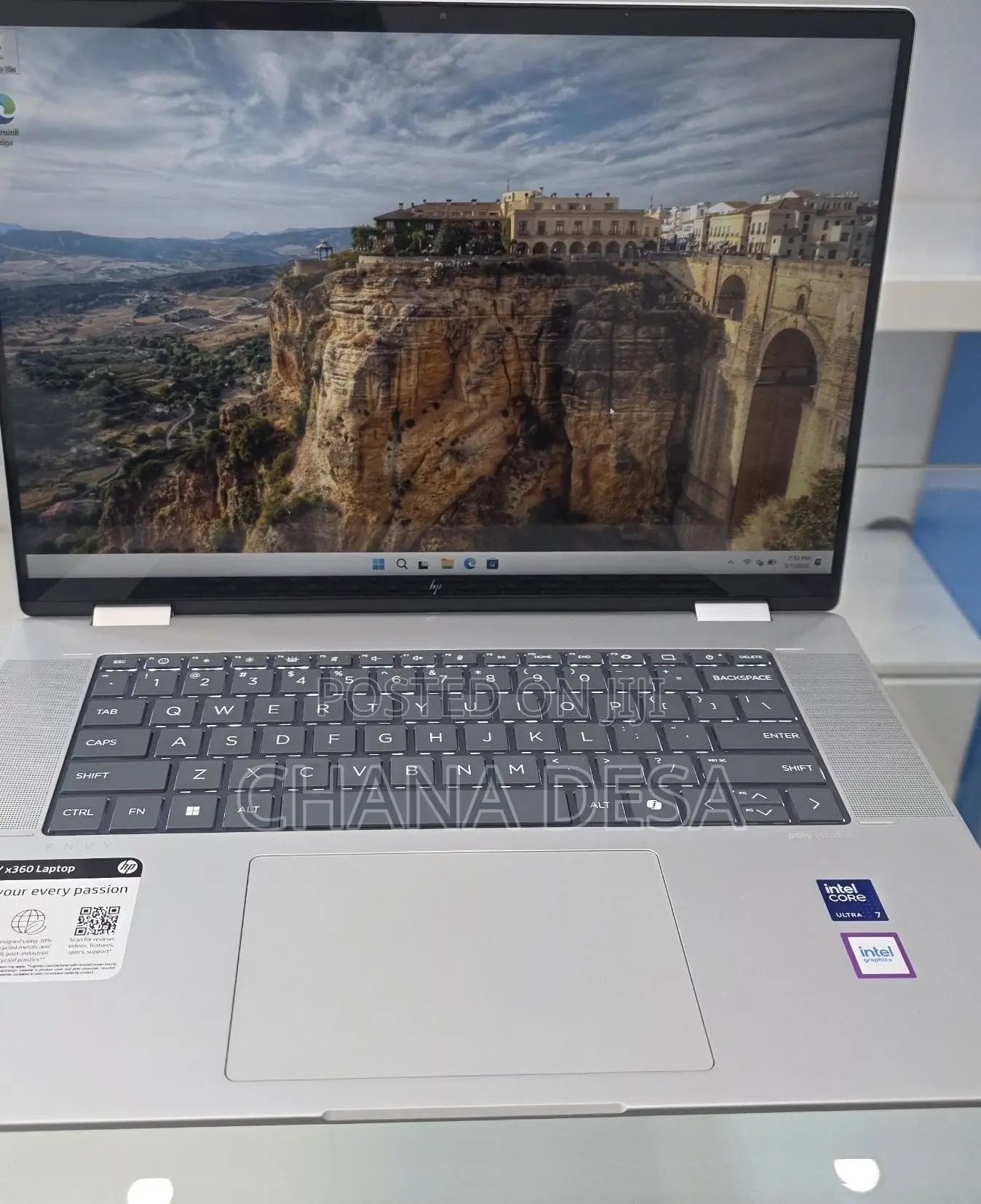 New Laptop HP Envy 15 16GB Intel Core Ultra 7 SSD 1T