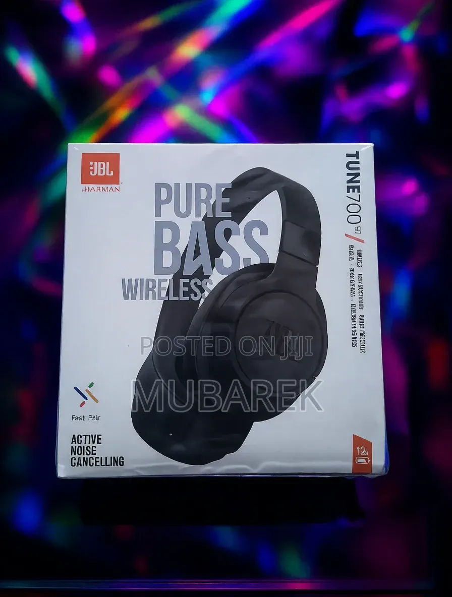 JBL Tune 700bt Black: Casque Sans Fil Anc Over-Ear