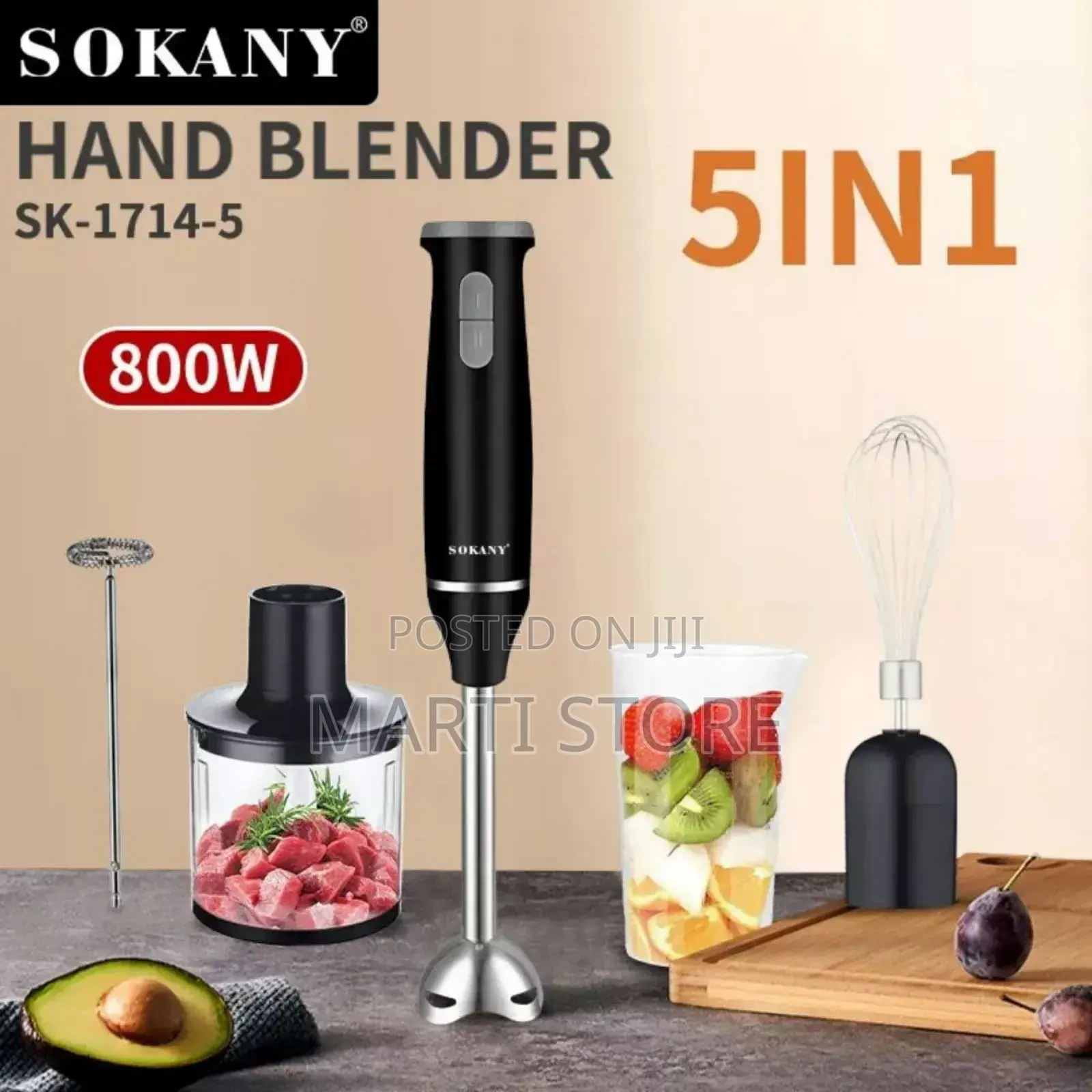 Sokany Multifunctional Hand Blender