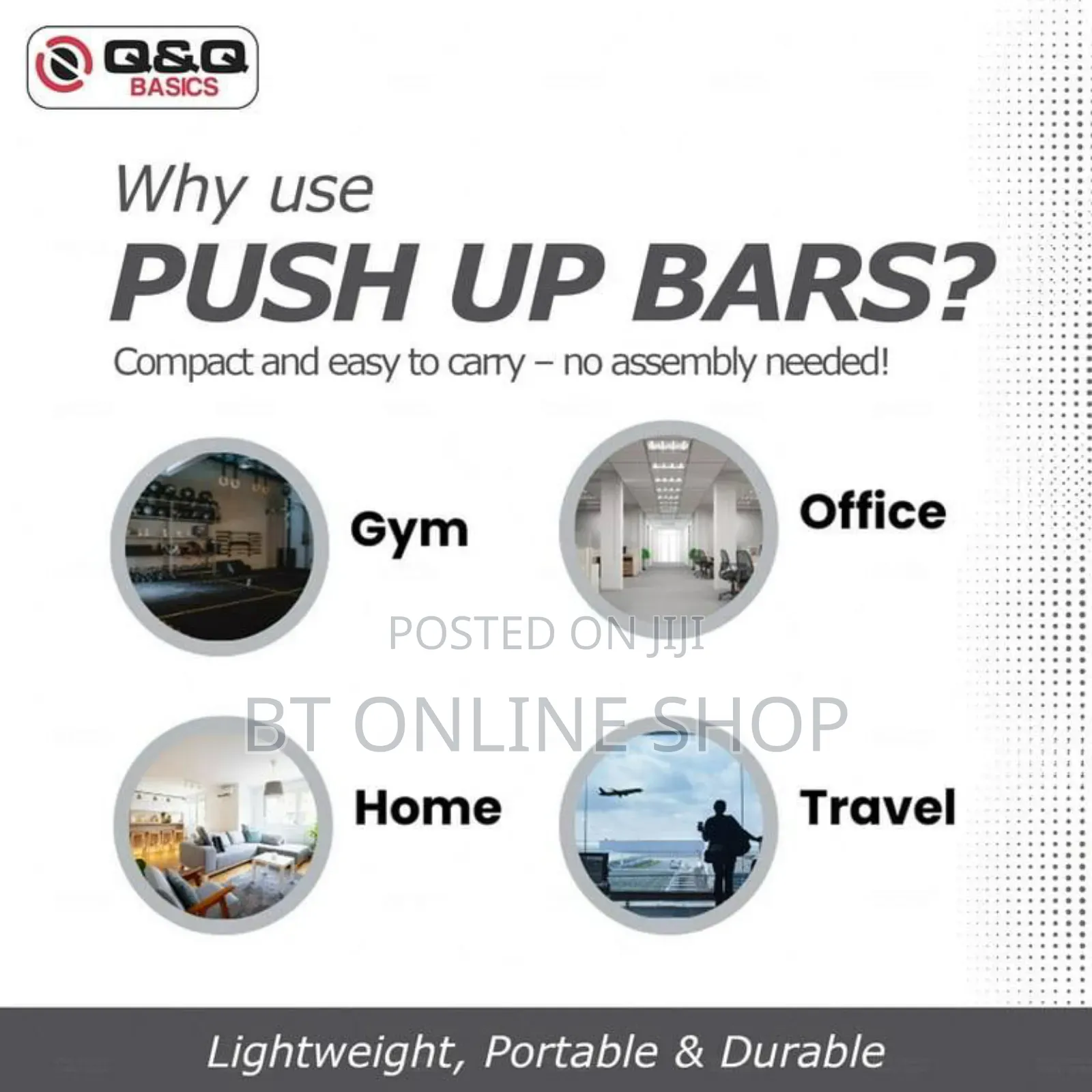S-Type Push-Up Bar