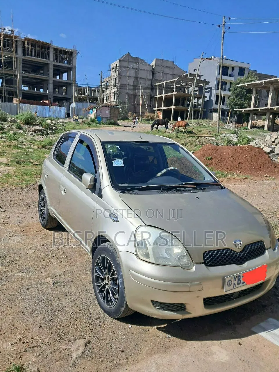 Toyota Vitz 2002 Gold
