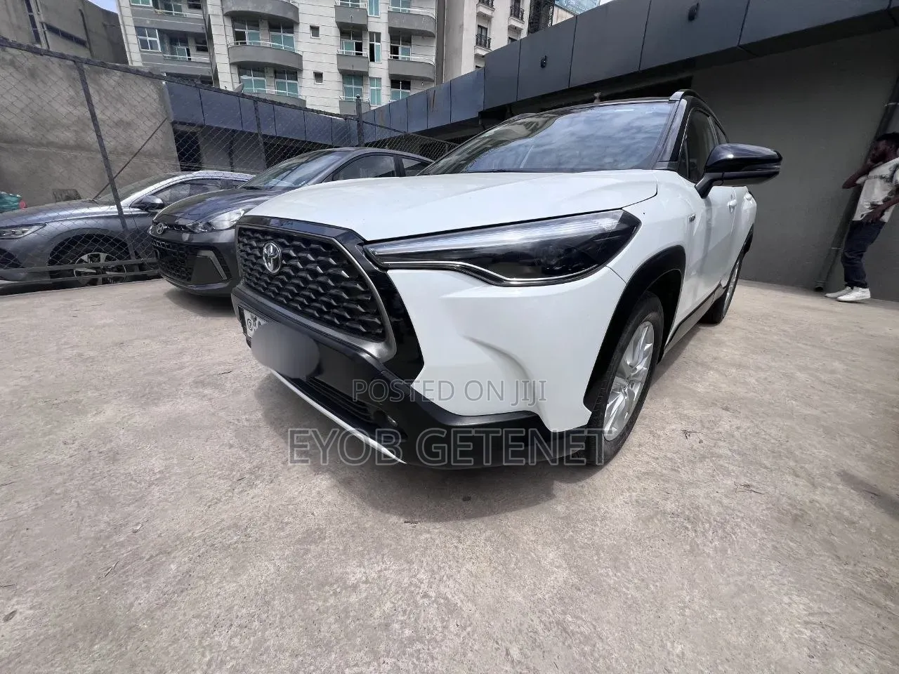 New Toyota Corolla Cross Hybrid 2023 White