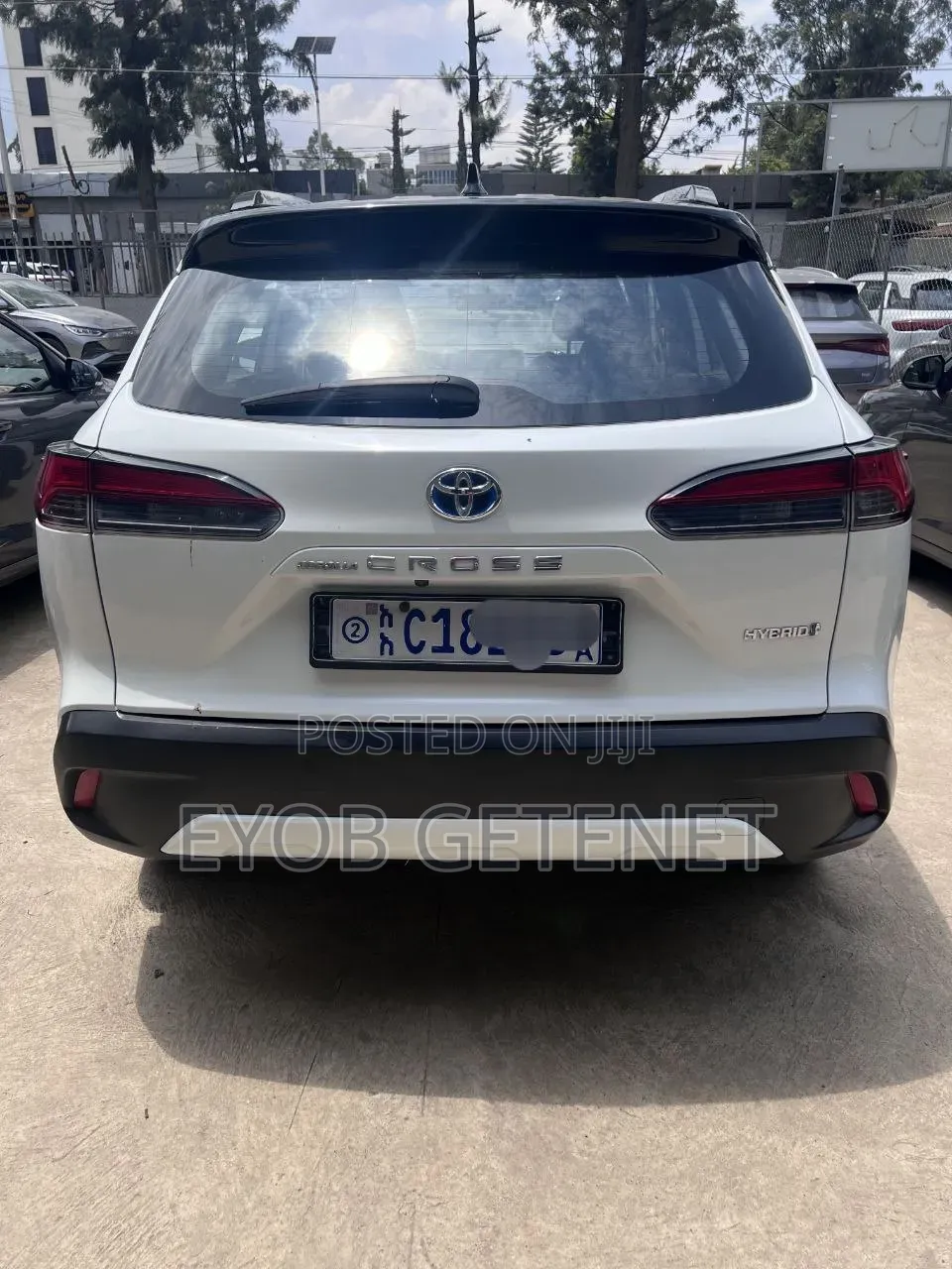 New Toyota Corolla Cross Hybrid 2023 White