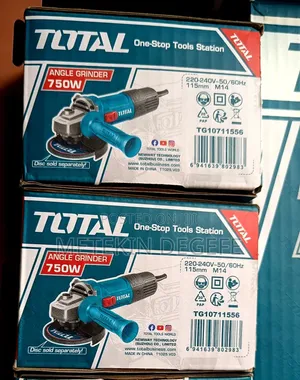 Total Brand Angle Grinders With 750w Power and a 115mm Disc