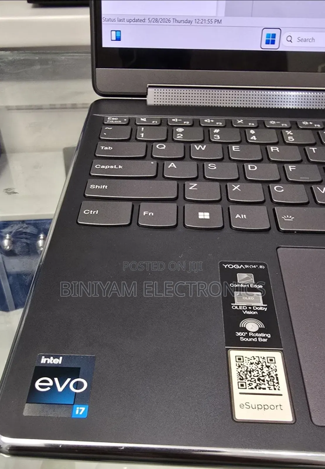 New Laptop Lenovo Yoga 9i 16GB Intel Core i7 SSD 1T