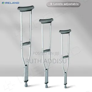 Adult Aluminium Underarm Crutch - Roma Medical Axillary Crutches