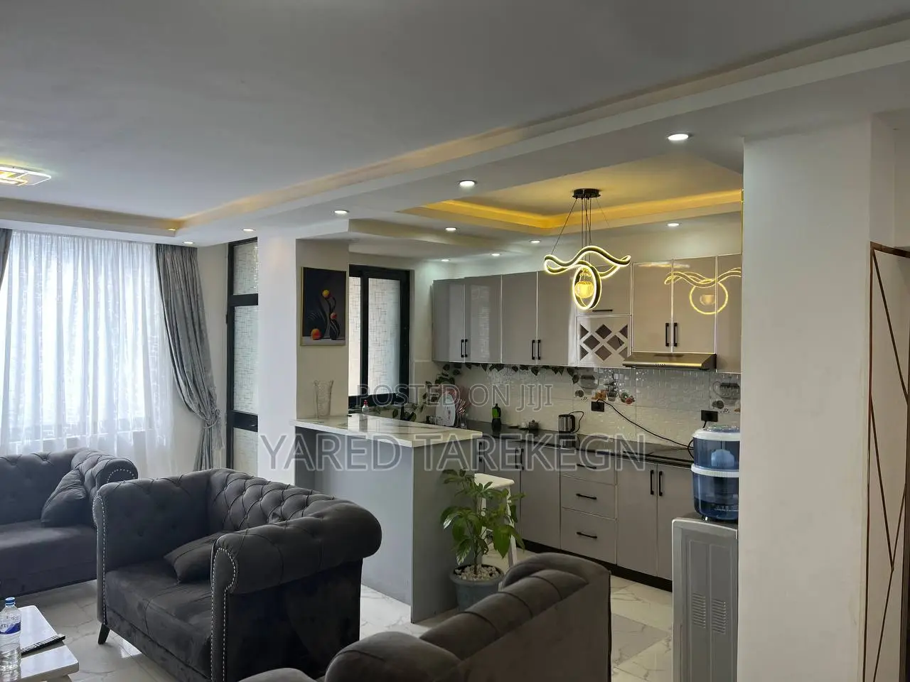 Furnished 2bdrm Apartment in Around Shalla Park, Bole for rent