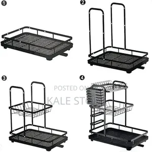 Tier Dish Drainer Storage Rack