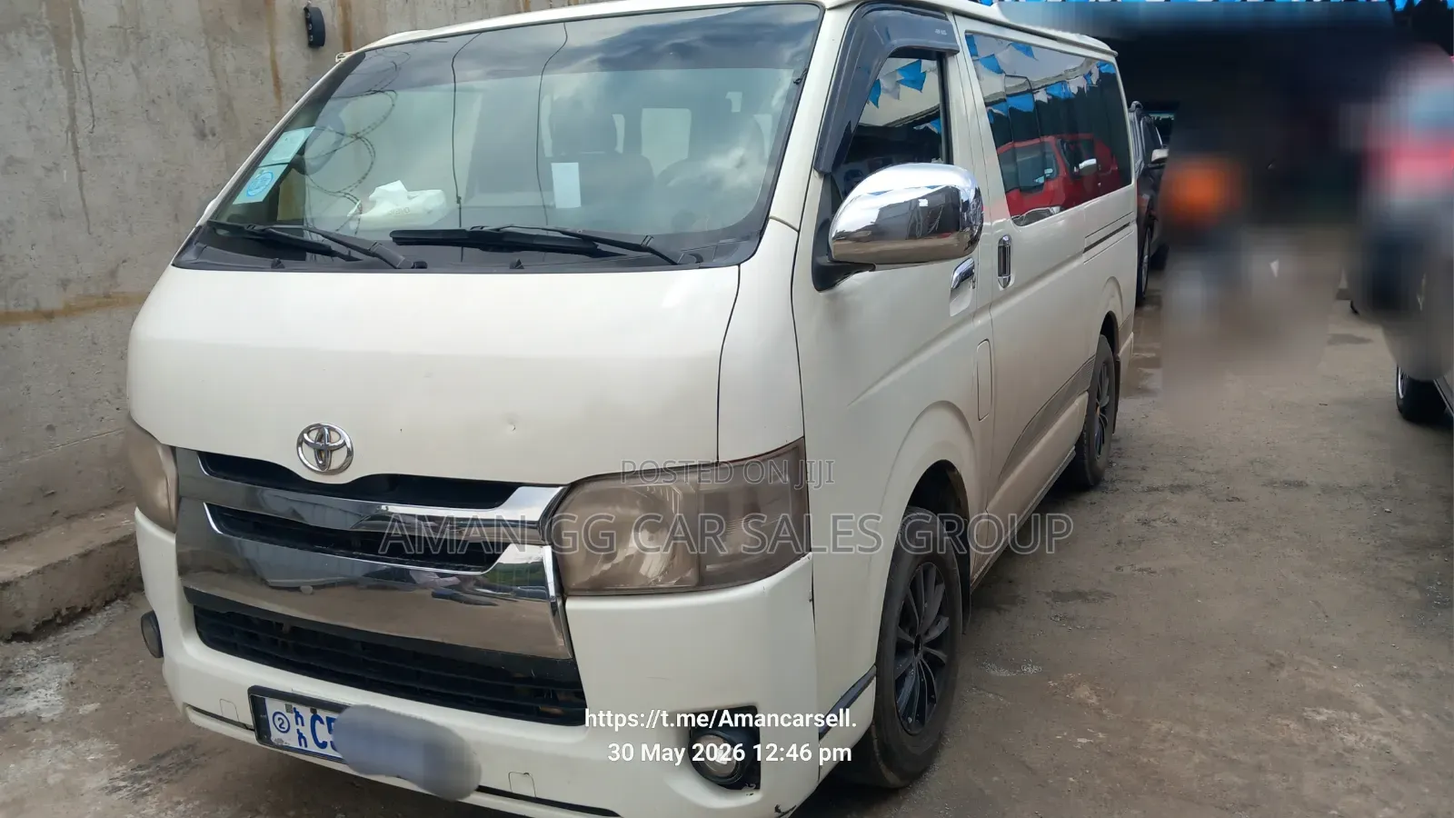 Toyota HiAce 2007 White