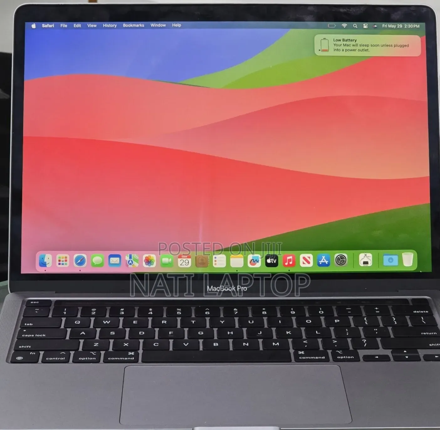 New Laptop Apple MacBook Pro 2020 M1 8GB Apple M1 Pro SSD 512GB