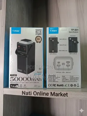 T-Max 50,000mah Power Bank