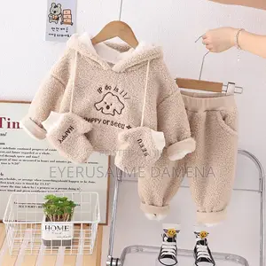 Kids Winter Hoodie and Pant Set