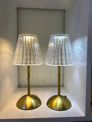 Rechargeable 3 Color Table Lamp Dining Light Outdoor/ Bedside Night