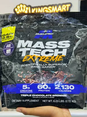 Muscletech Masstech Extreme Mass Gainer 2.72kg