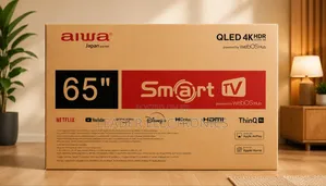 Alwa Tv 65" Smart Qled Tv – Japan Technology Free Delivery a/A