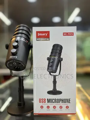 Jmary Mc-Pw12 USB Microphone’S for Podcast
