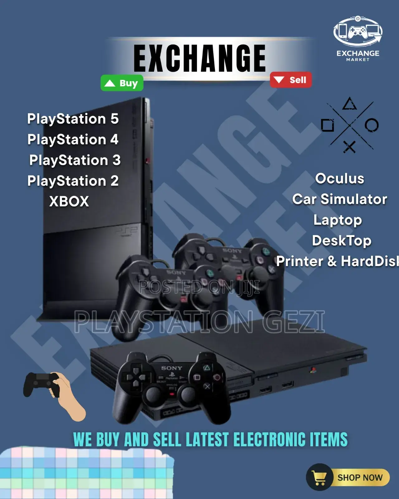 Playstation 2 እገዛለሁ ደዉሉልን