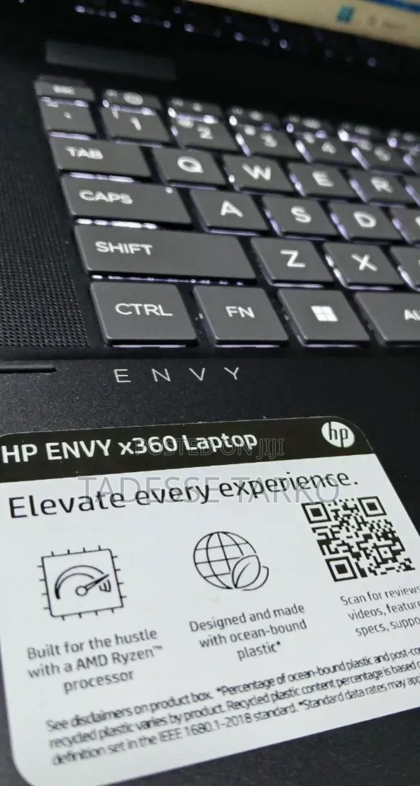 New Laptop HP Envy X360 8GB AMD Ryzen 5 SSD 256GB
