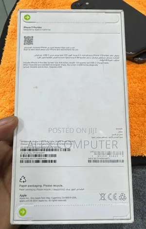 New Apple iPhone 17 Pro Max 256 GB