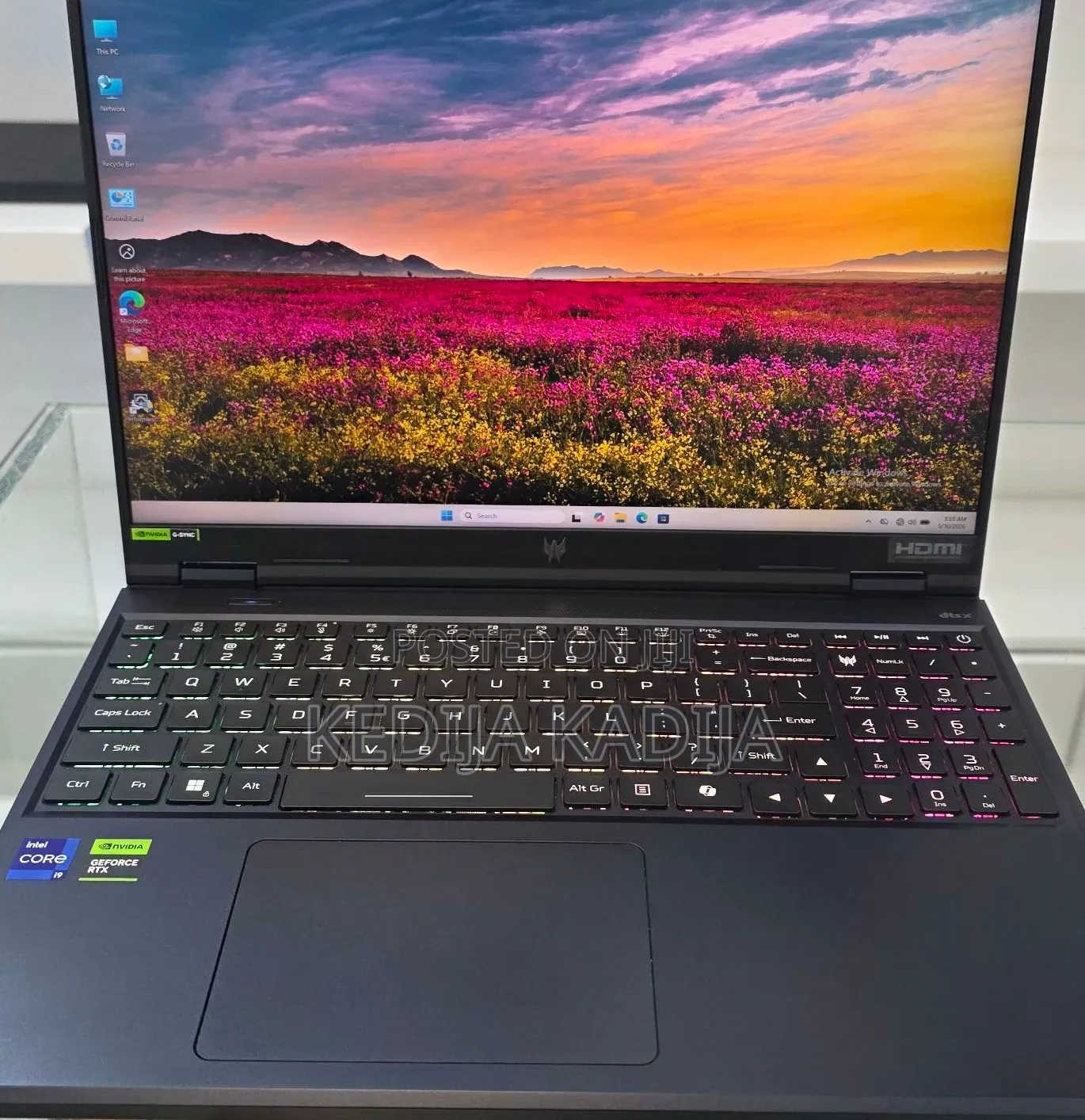 New Laptop Acer Predator Helios 300 16GB Intel Core i9 SSD 1T