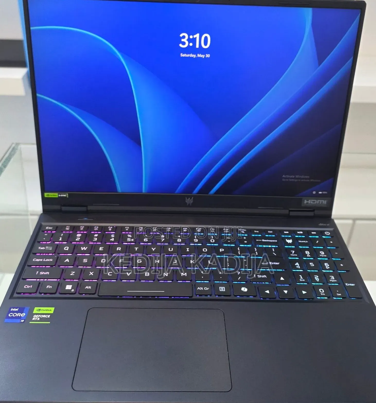 New Laptop Acer Predator Helios 300 16GB Intel Core i9 SSD 1T