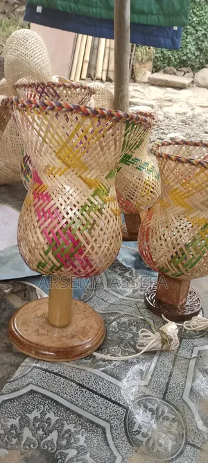 Bamboo Stand Lampshades