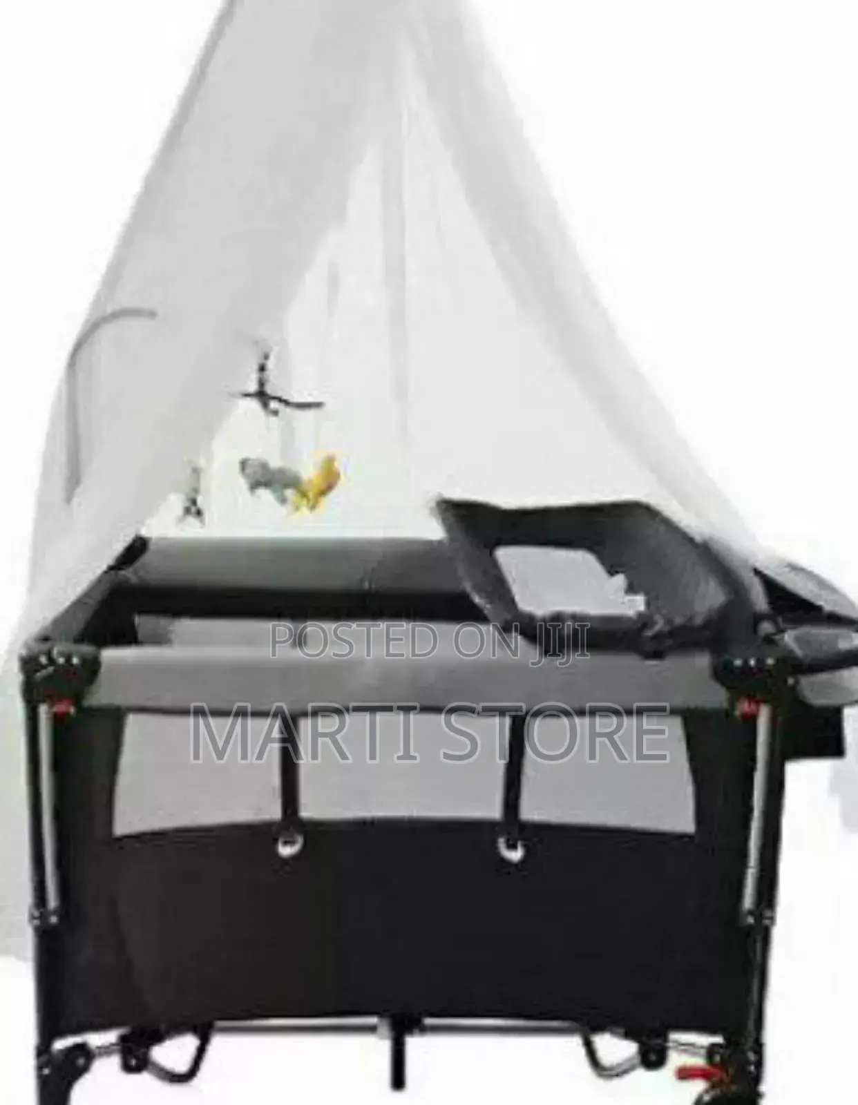 Baby Playpen Bedside Crib Sleeping Crib Drop Side Travel Cot Baby Bed