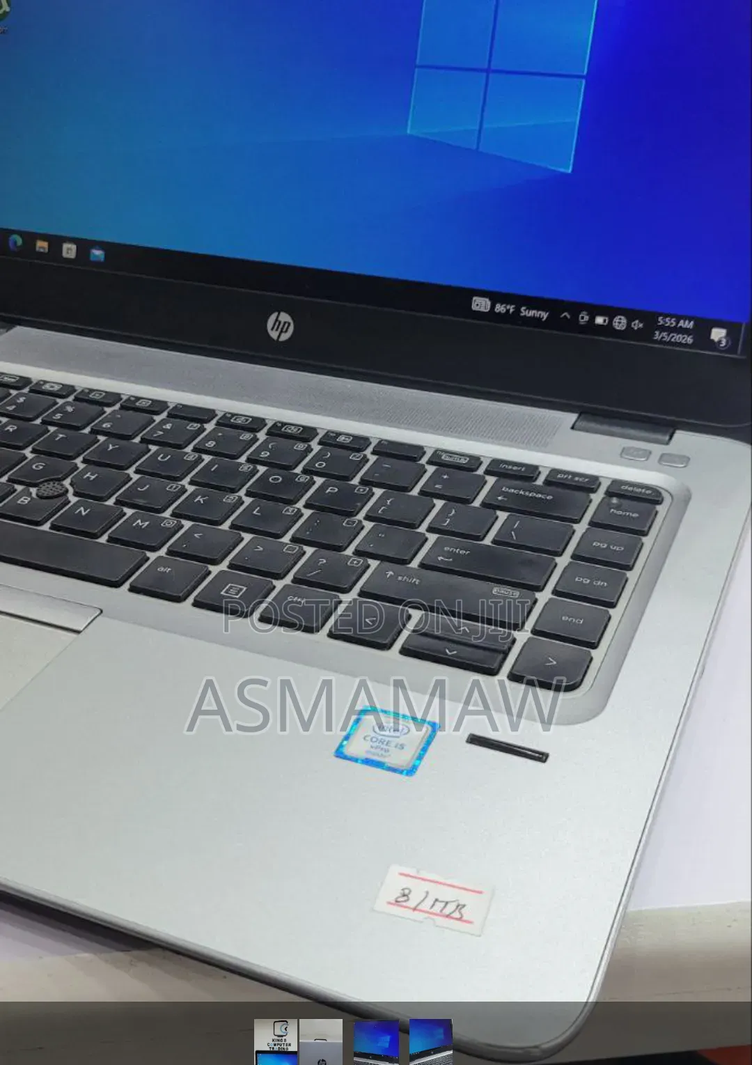 New Laptop HP EliteBook 840 8GB Intel Core i5 HDD 1T