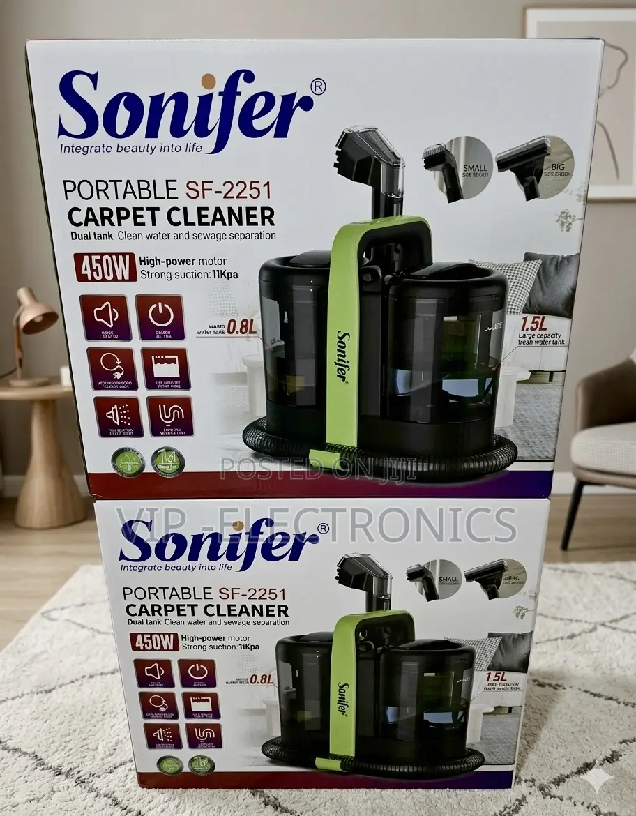 Sonifer Portable Carpet Cleaner (Model Sf-2251