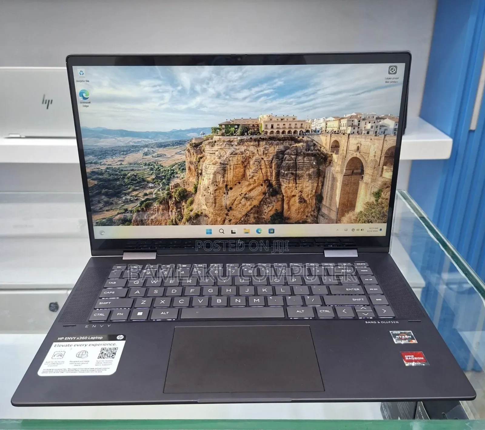 New Laptop HP Envy X360 8GB AMD Ryzen 5 SSD 256GB