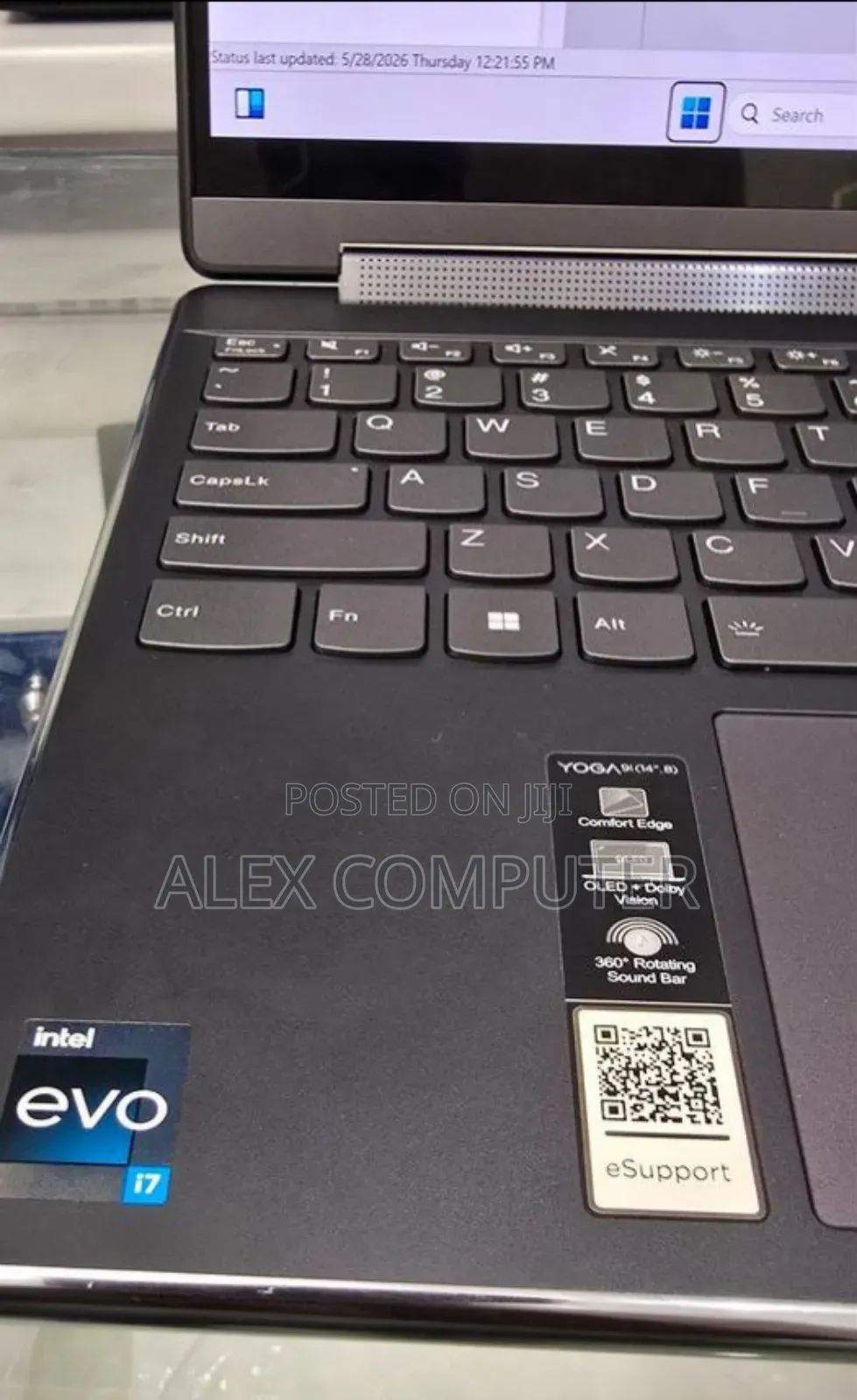 New Laptop Lenovo Yoga 9i 16GB Intel Core i7 SSD 1T