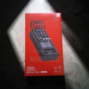 Energía Portátil Mi Power Bank 3 30000mah 67w Charger