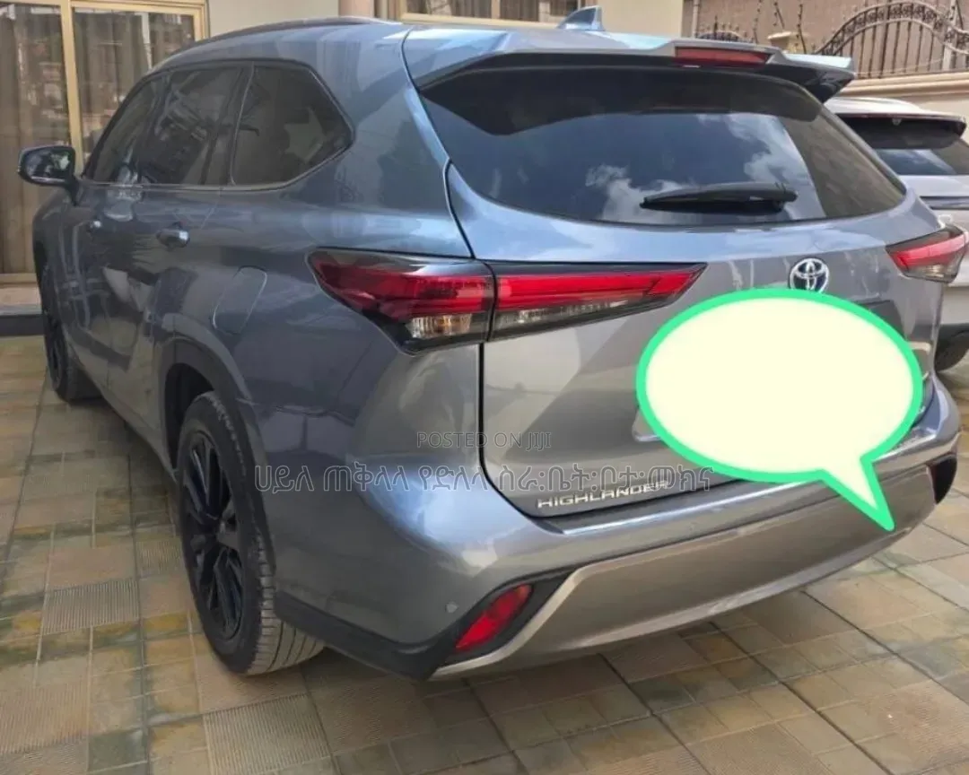 Toyota Highlander Hybrid 2024 Blue