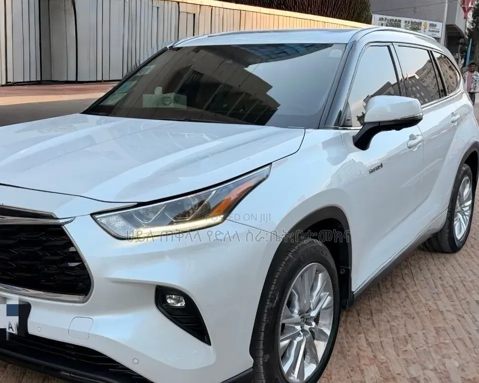 Toyota Highlander Hybrid 2024 White
