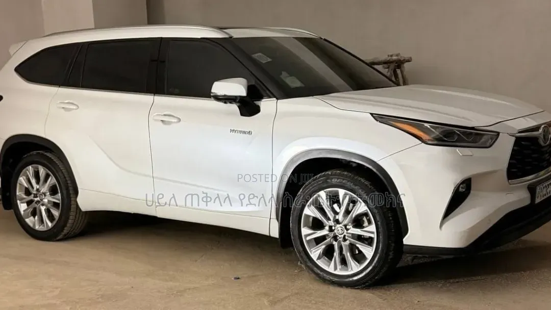 Toyota Highlander Hybrid 2024 White