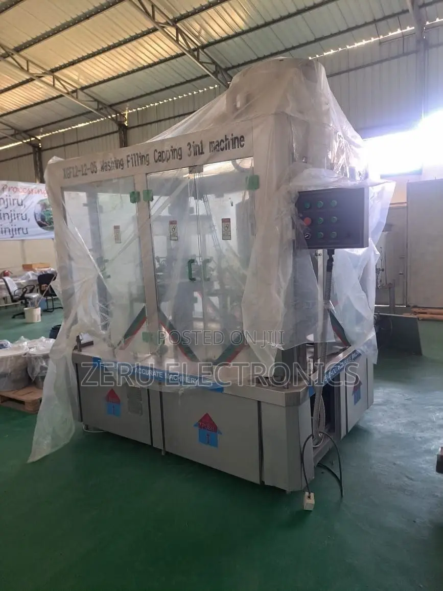 3 In 1 Automatic Washing Filling And Capping Machine