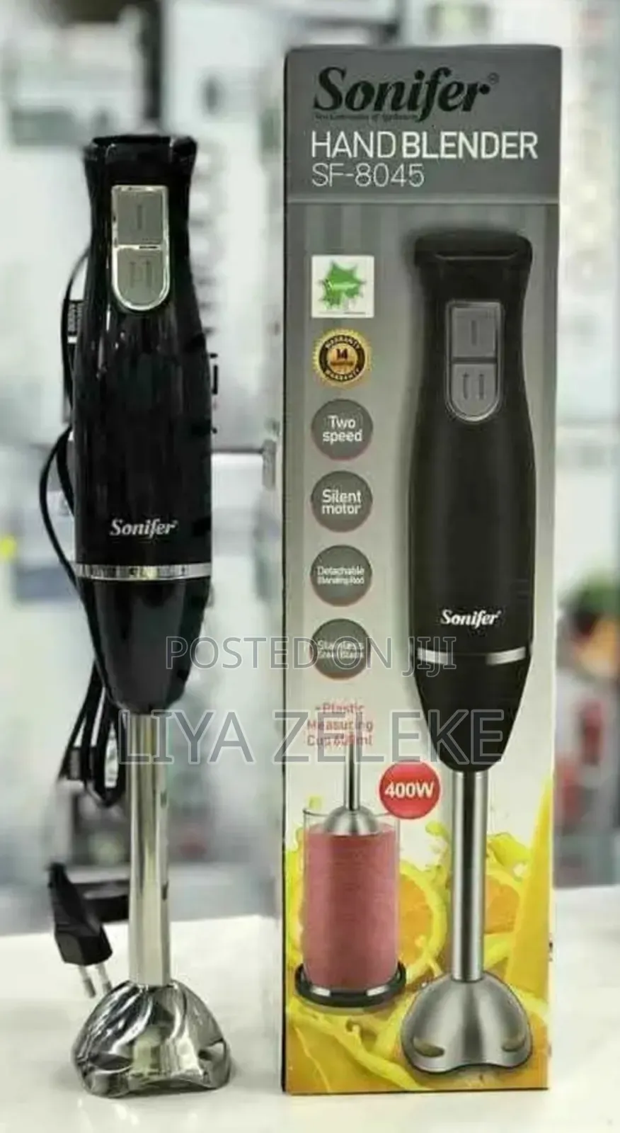 Sokany Hand Blender With Mug