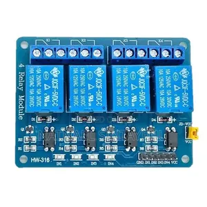 4-Channel 5v Relay Module With Optocoupler Isolation (Hw-316)