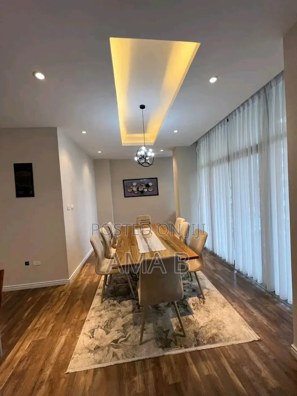 Furnished 3bdrm Apartment in Bole for rent