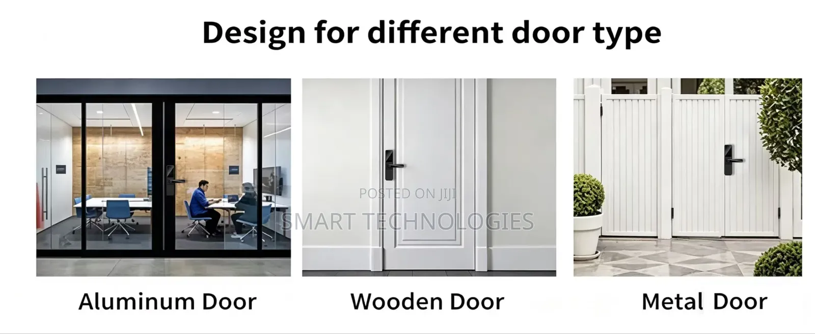 High-End Smart Lock Home Security System With Intelligent Fingerprint