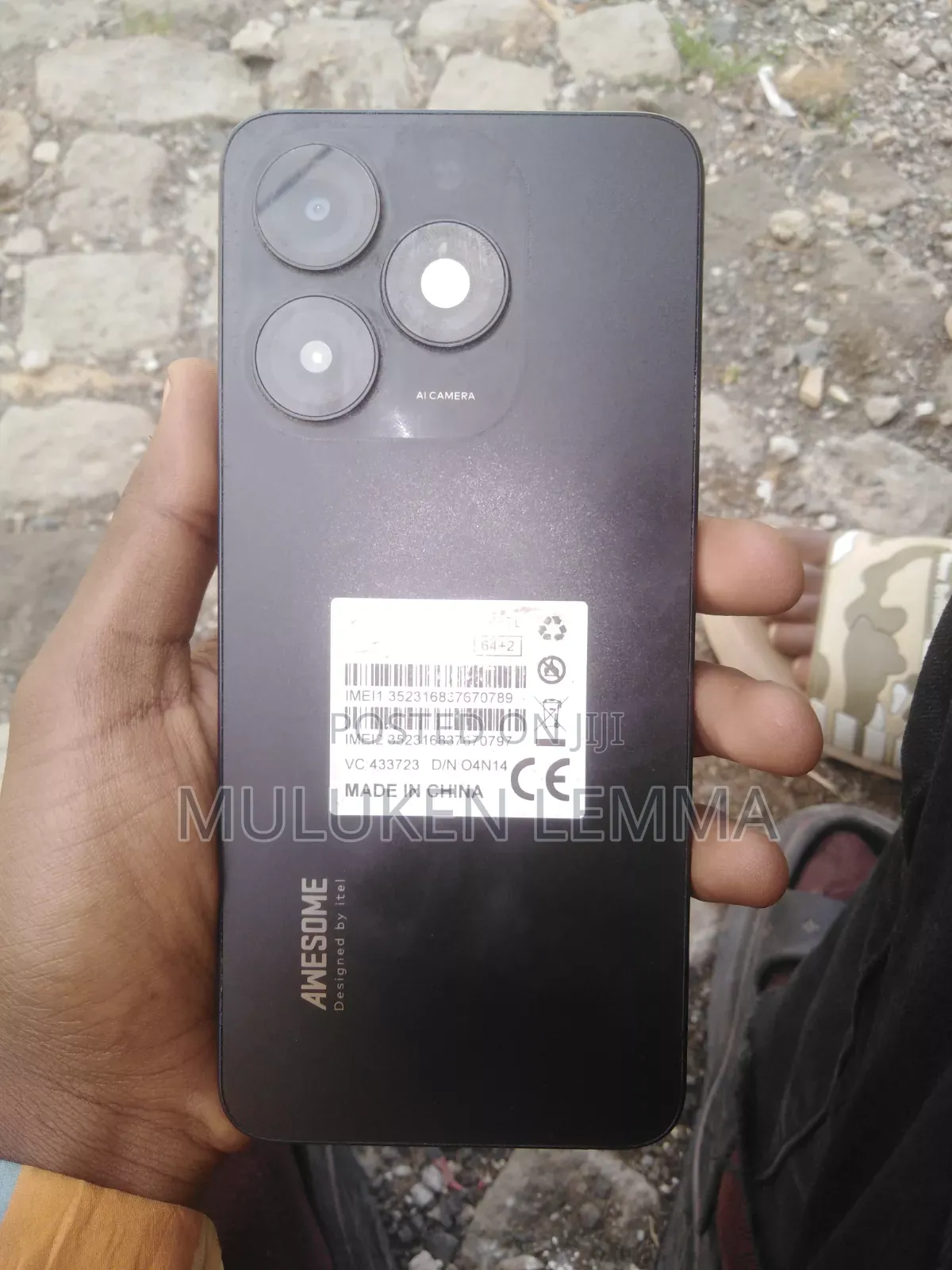 Itel A49 Play 32 GB Black