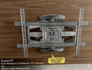 Pozzer P7 Full Motion Cantilever Tv Wall Mount (55”–98”) – Heavy Tv
