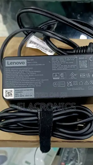 Type-C Laptop Charger (Lenovo Adapter) 65w Fast Charge