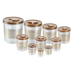 9 አይነት የጥራ ጥሬ ማስቀመጫ(Round Food Storage Container)