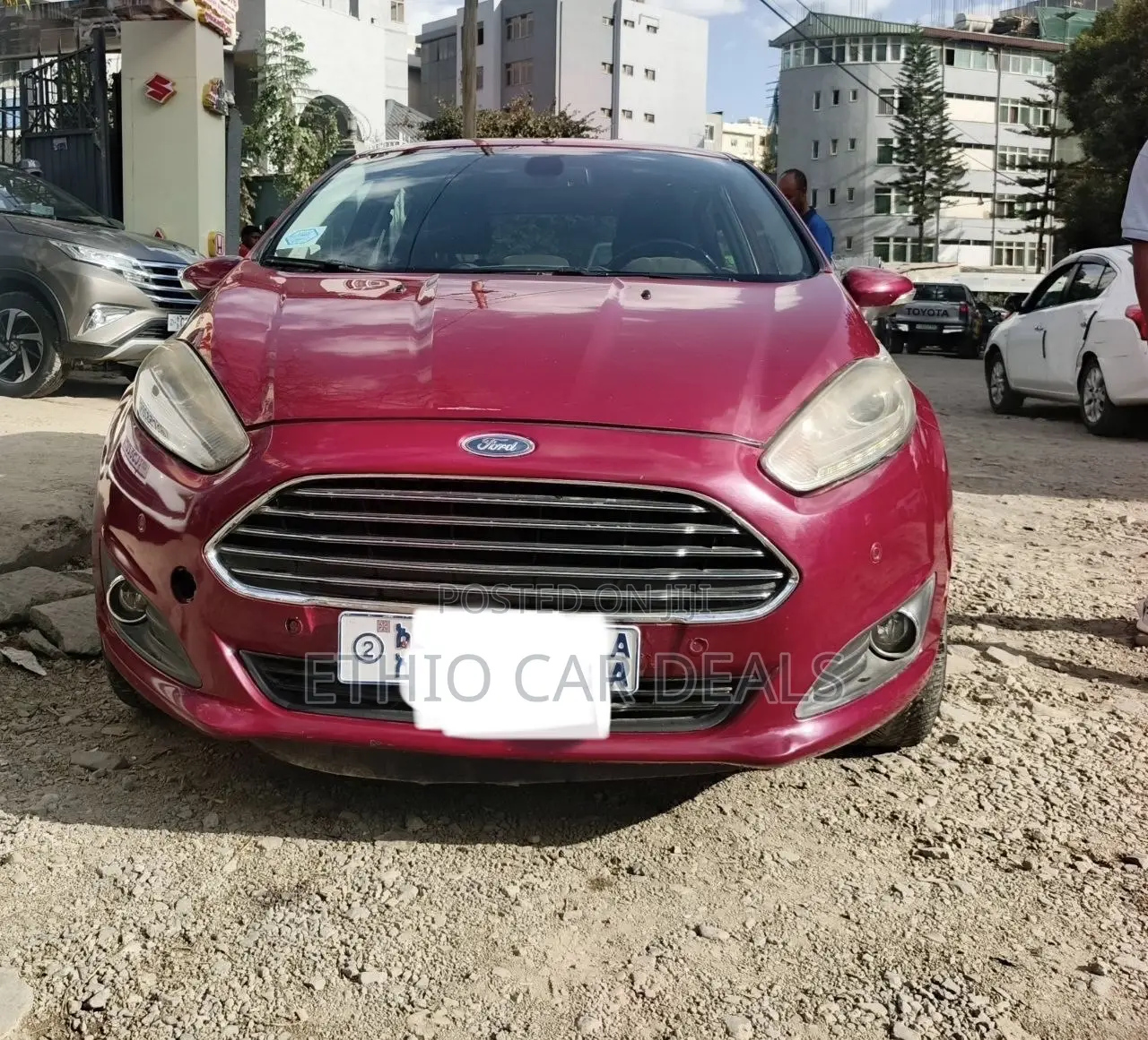 Ford Fiesta 2014 Red