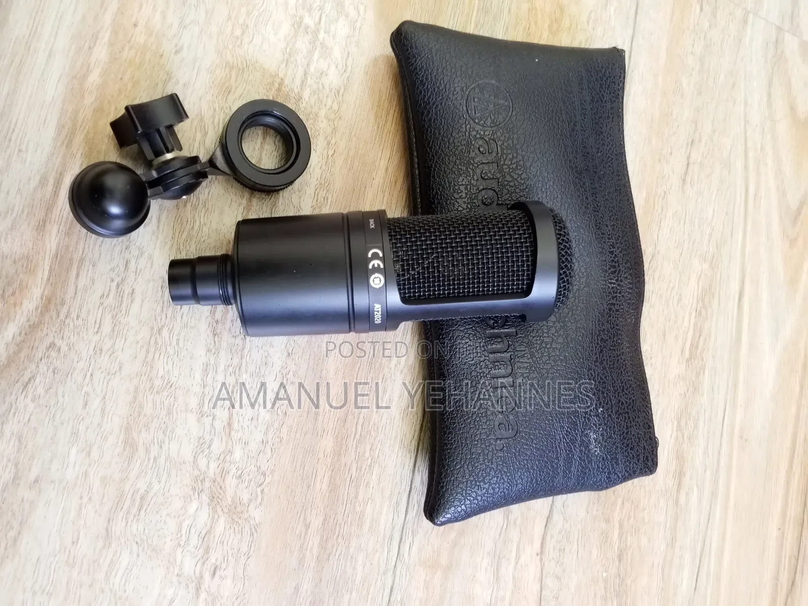 Audio Technica At2020 Studio Microphone